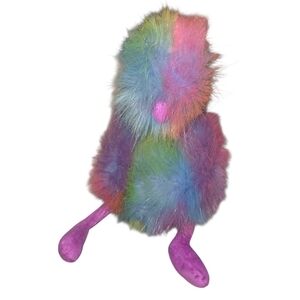 Jellycat Rainbow PomPom Ostrich Plush Toy Colorful